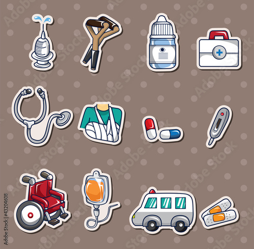 Hospital stickers