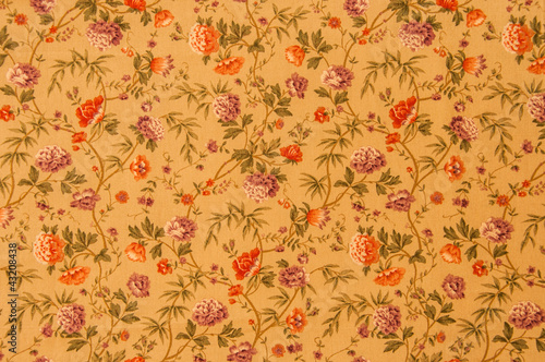 Cottonwood Close Up Antique Floral Fabric