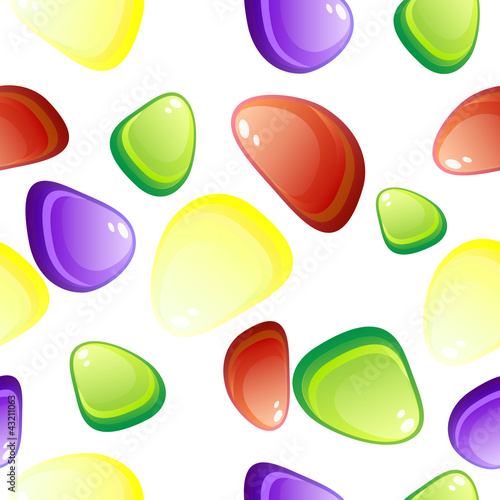 Different colors buttons vector