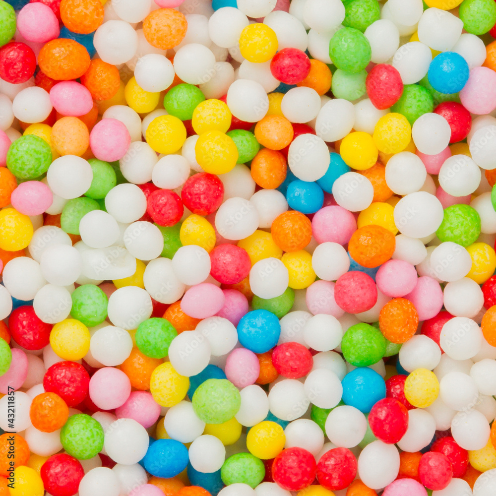 Coated candy Coated candy