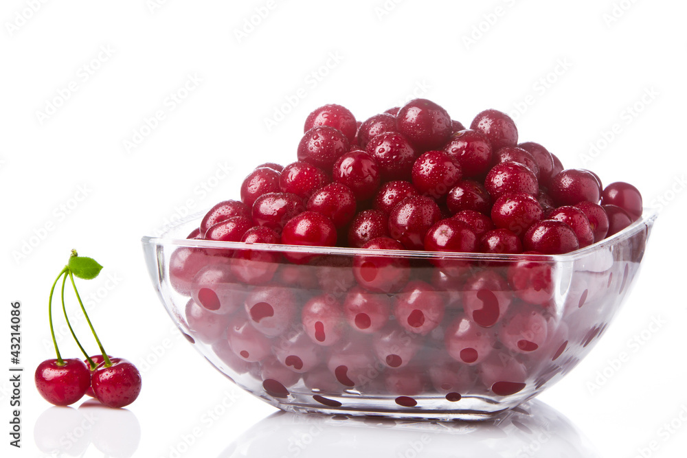 cherries in a salad bowl 2 cherries in a salad bowl 2