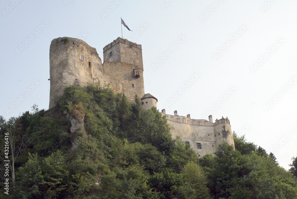 medieval castle Dunajec in Niedzica