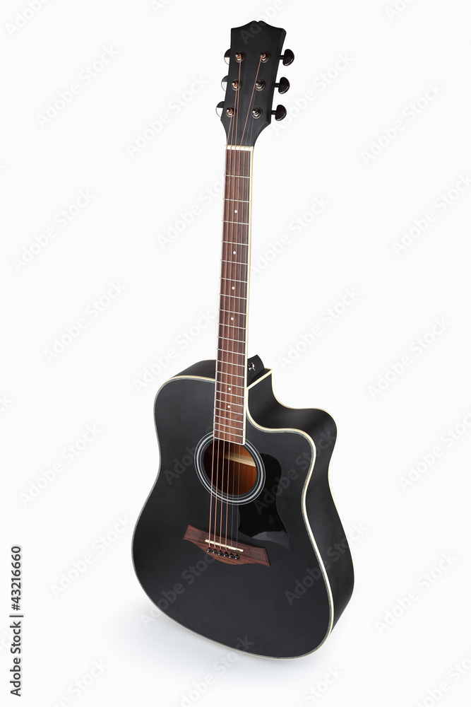 Naklejka premium acoustic guitar