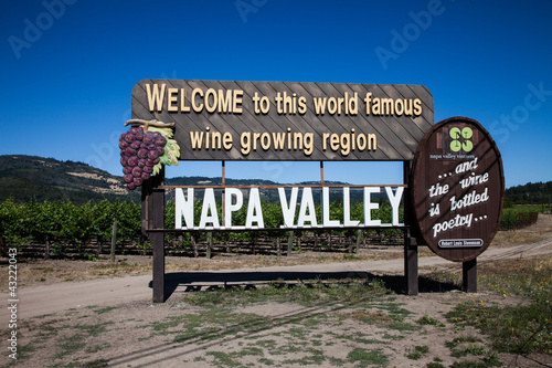 Napa Valley Sign photo