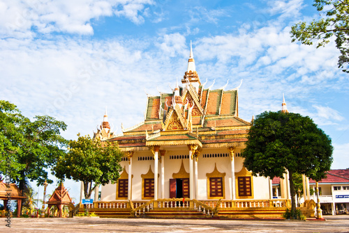 Wat Krom or Down Pagoda, Sihanoukville, Cambodia