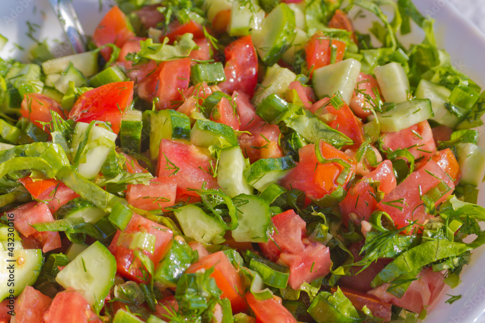 vegetable salad vegetable salad