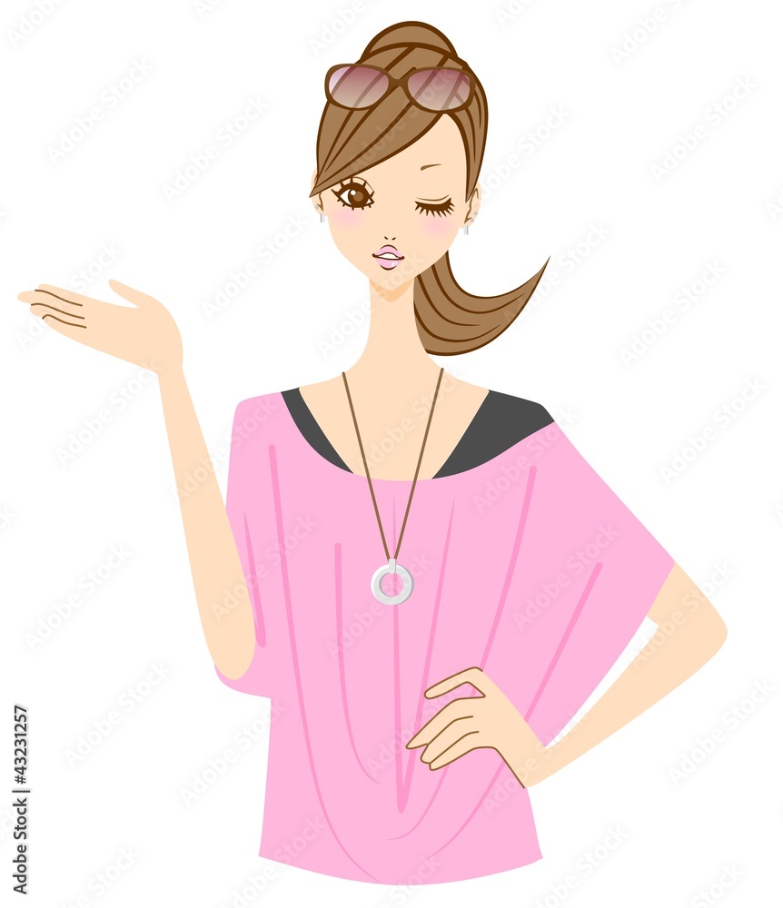 女性　ファッション　案内