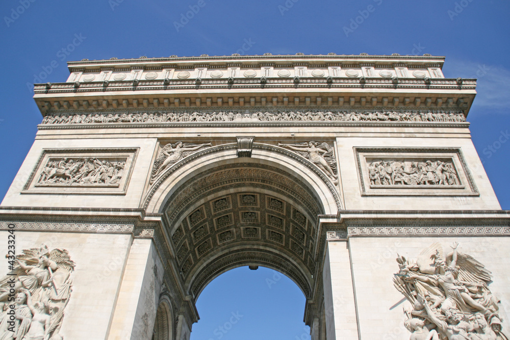 Obraz premium arc de triomphe, paris