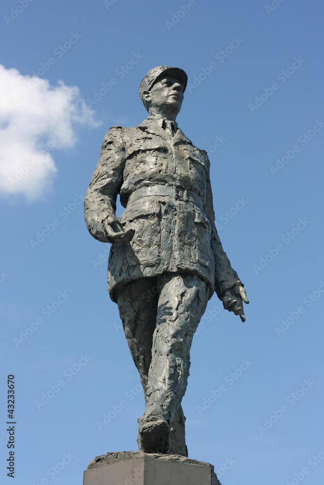 Fototapeta premium statue du général de gaulle, paris