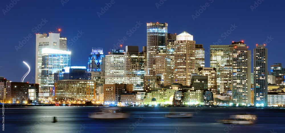 Downtown Boston Panorama