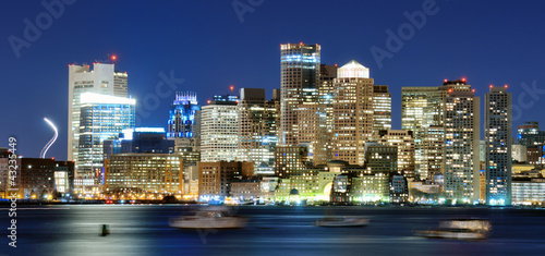 Downtown Boston Panorama © SeanPavonePhoto