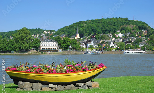 Blick auf Linz am Rhein photo