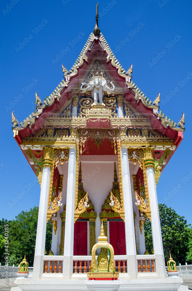 Fototapeta premium Buddish Church in Thailand
