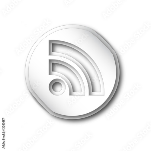 button wireless vector
