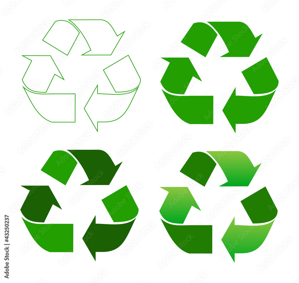 Obraz premium recycle sign