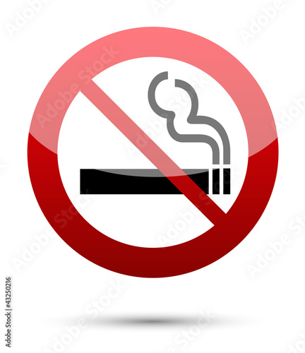 No smoking sign