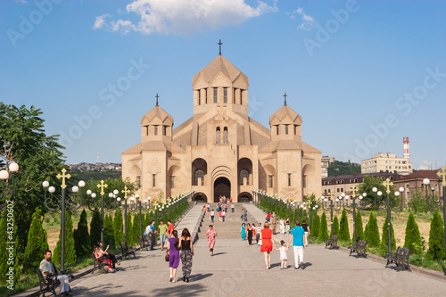 Saint Gregory the Illuminator Cathedral in Armenia , Yerevan photo