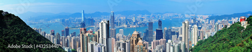 Photography Hong Kong mountain top view