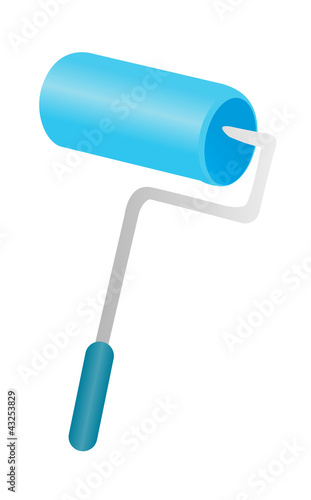 vector icon paint roller