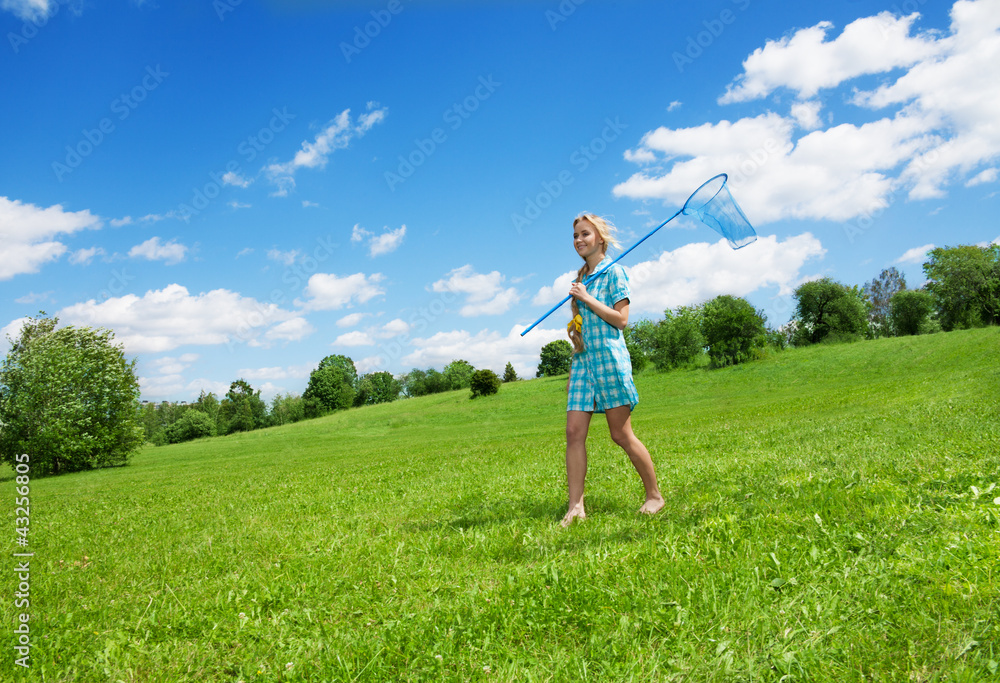 girl and beautiful countryside landscape girl and beautiful countryside landscape