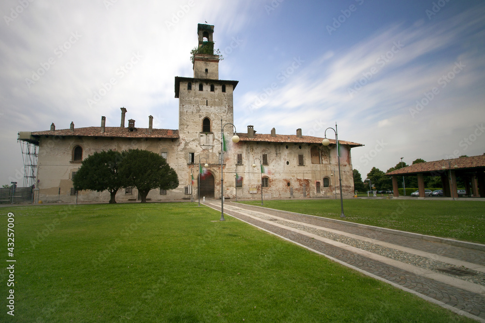 Cusago, Castello Visconteo, Lombardia, Italia, Italy