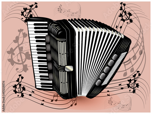 Accordion black