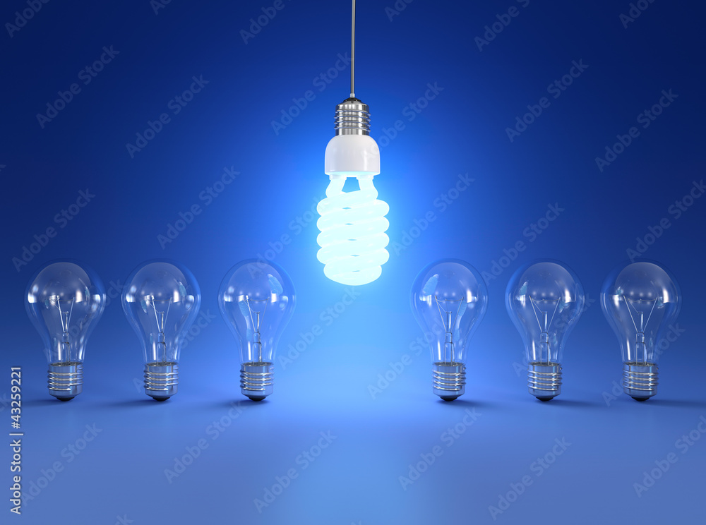 Energy saving light bulb Energy saving light bulb