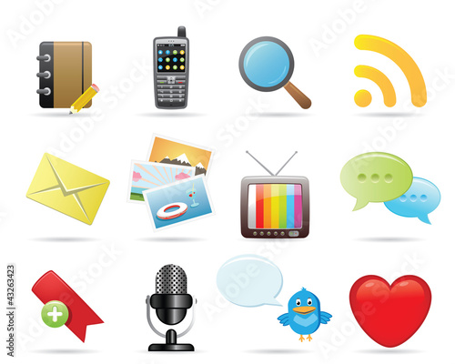 Social Media Icons For Your Website Or Application