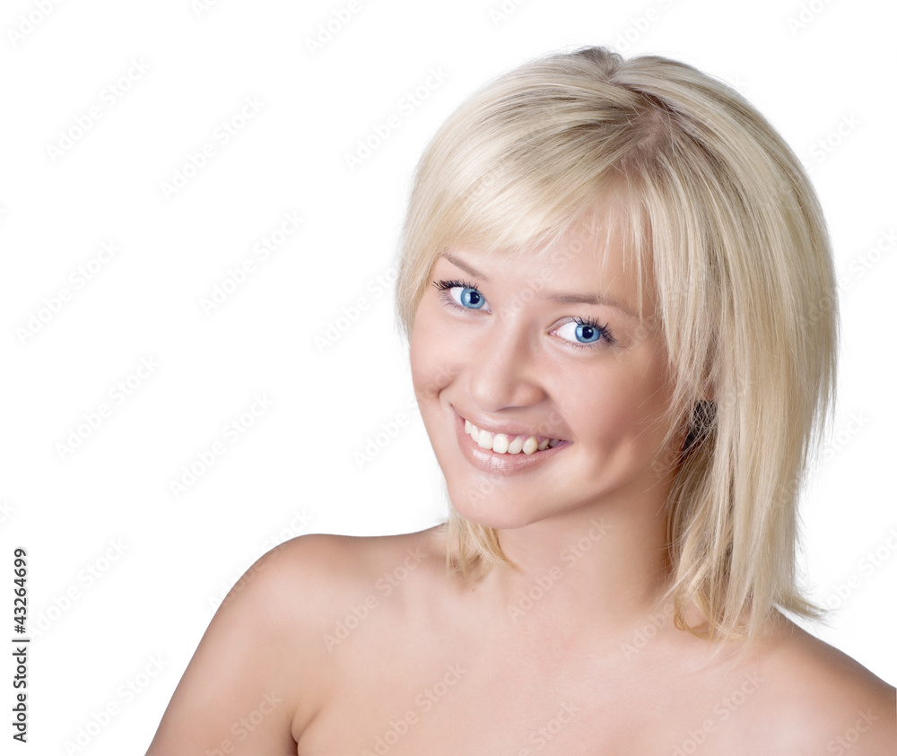 Beautiful smiling woman portrait Beautiful smiling woman portrait