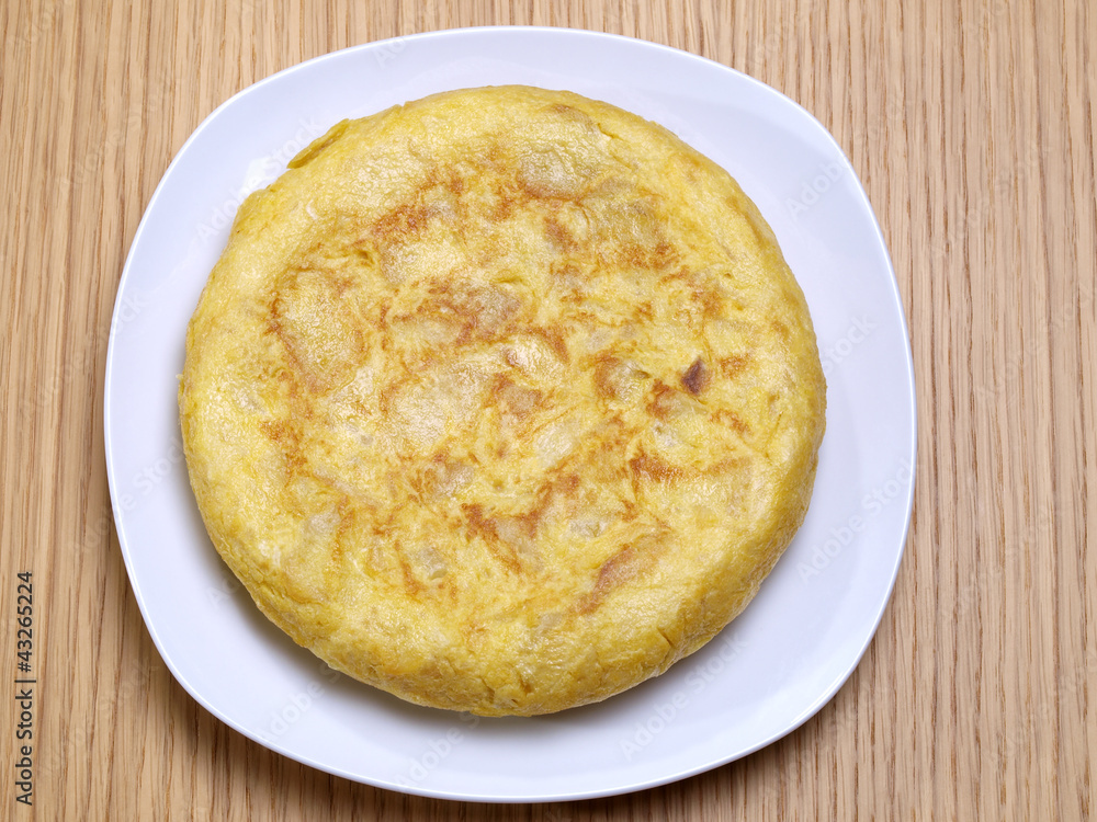Spanish omelet. Spanish omelet.