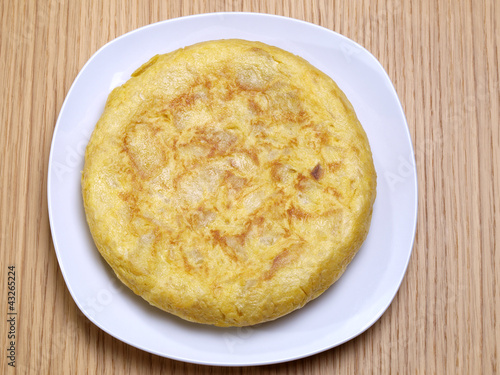 Spanish omelet.