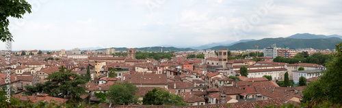 panorama of the city of Brescia