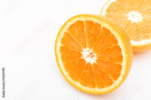 angeschnittene Orangen