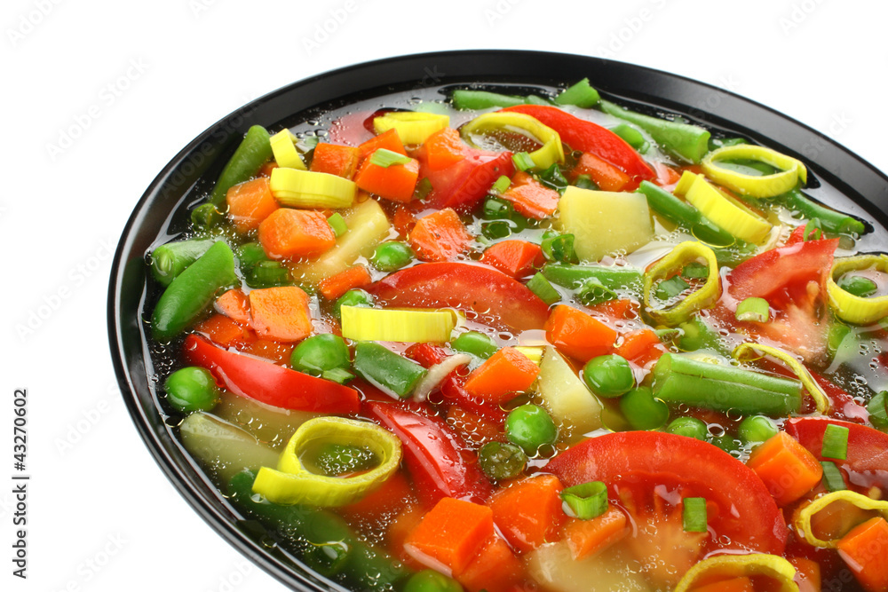 Diet vegetable soup