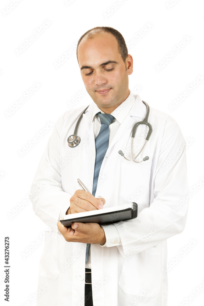 Doctor taking notes Doctor taking notes