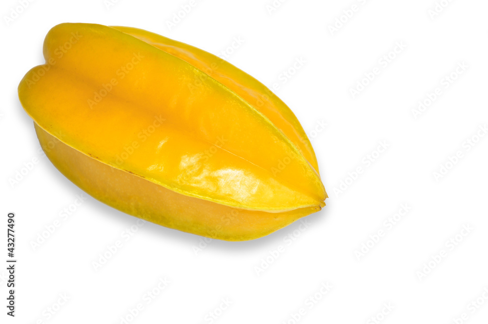 star fruit isolated star fruit isolated