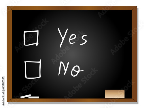 High resolution conceptual black blackboard with wood frame