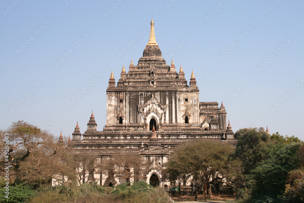 Thatbyinnyu temple in Bagan Myanmar