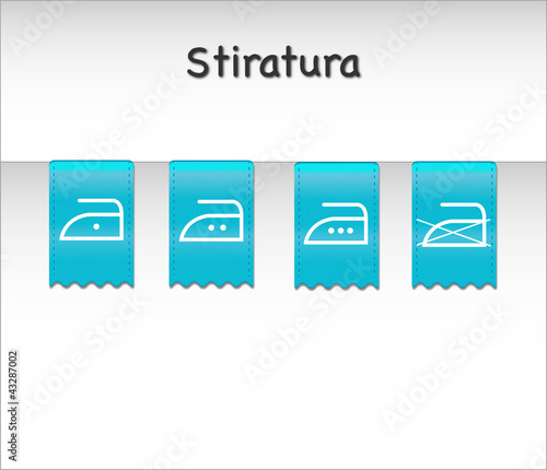 Stiratura _etichette