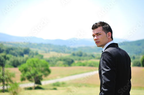Business Man Standing