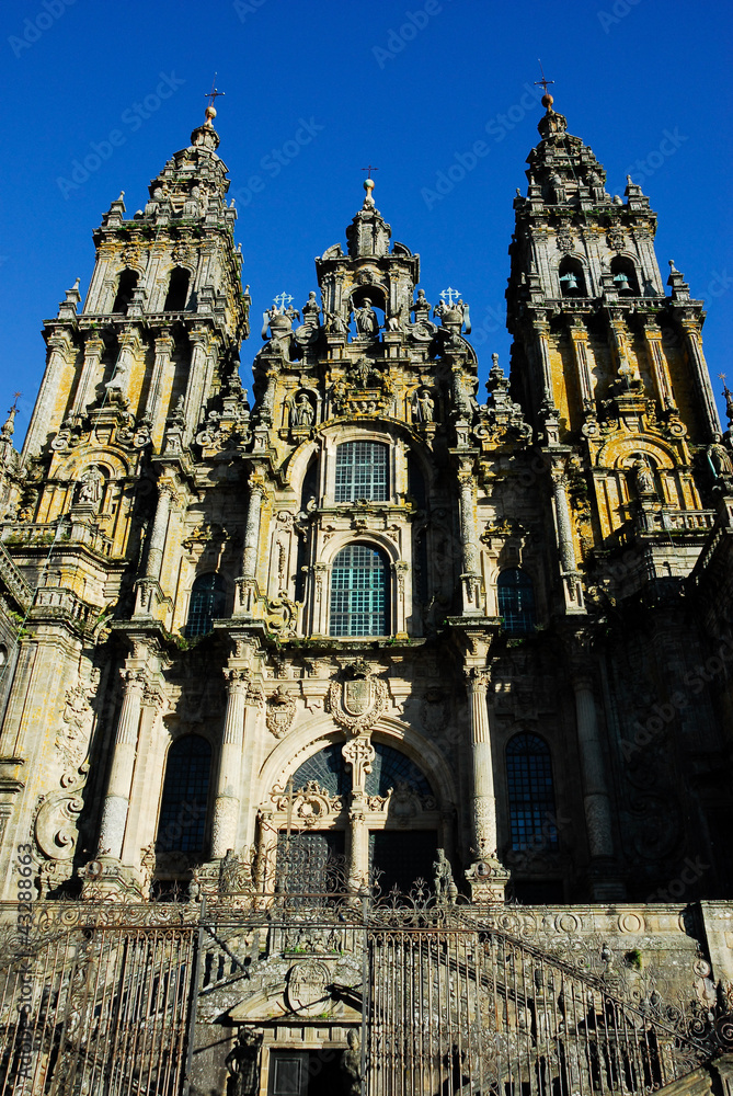 Fototapeta premium Cathedral of Santiago de Compostela, Galicia (Spain)