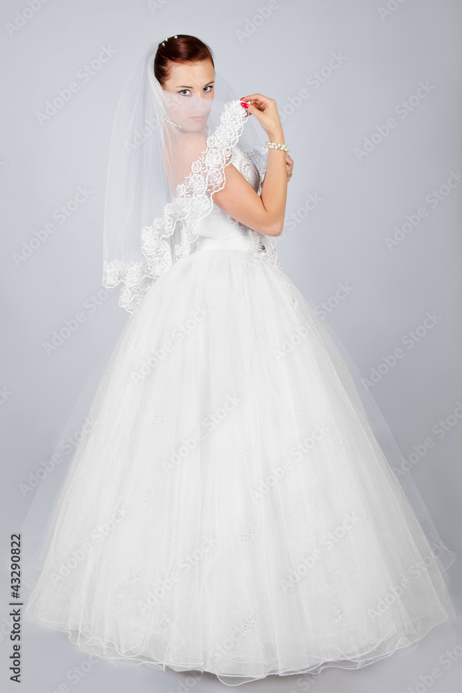 Portrait of young beautiful bride Portrait of young beautiful bride