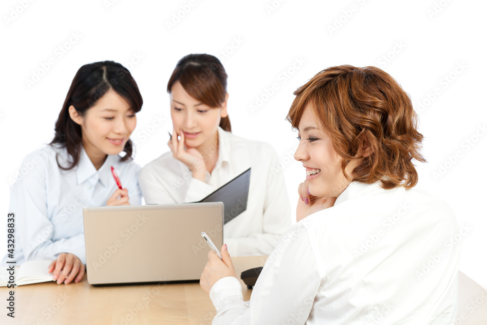 Beautiful young business women. Portrait of asian. Beautiful young business women. Portrait of asian.