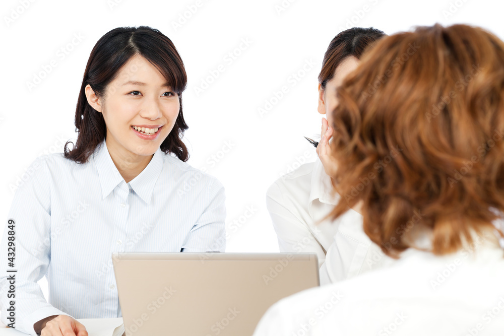 Beautiful young business women. Portrait of asian. Beautiful young business women. Portrait of asian.