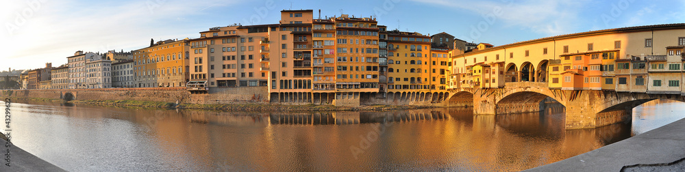 Firenze panorama ponte vecchio