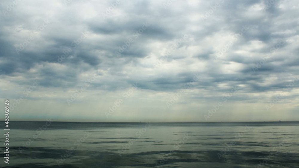 Clouds over the lake. High definition timelapse Clouds over the lake. High definition timelapse