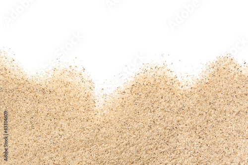 scattered sand