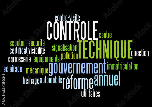 Nuage de Mots : Réforme Controle Technique