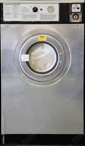 a used iindustrial washing machine photo