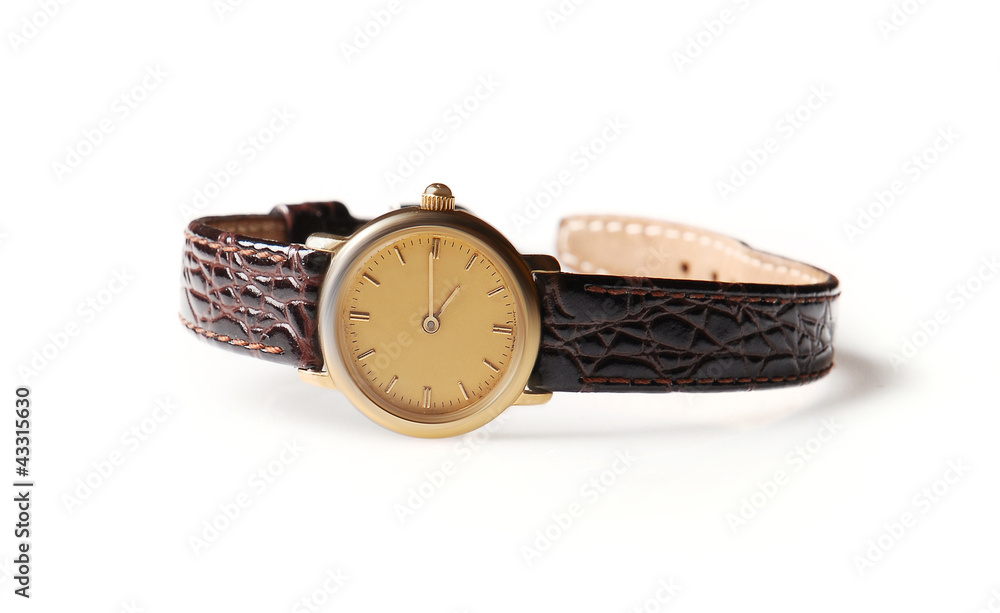 wrist watch isolated on white wrist watch isolated on white